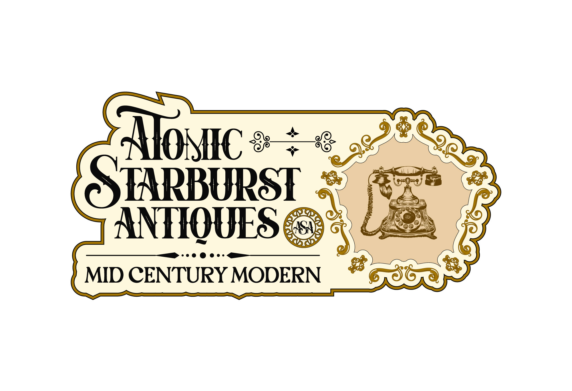 Design de Logo par Deep-Sign pour Atomic Starburst Antiques LLC | Design #33017212