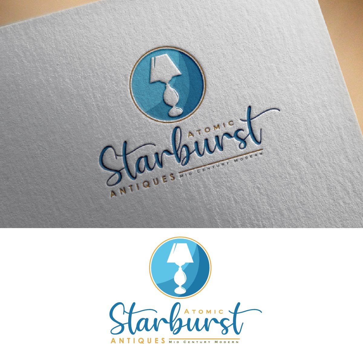 Logo Design by Loknath for Atomic Starburst Antiques LLC | Design #32985628