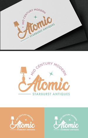 Logo Design by Loknath for Atomic Starburst Antiques LLC | Design: #32986823