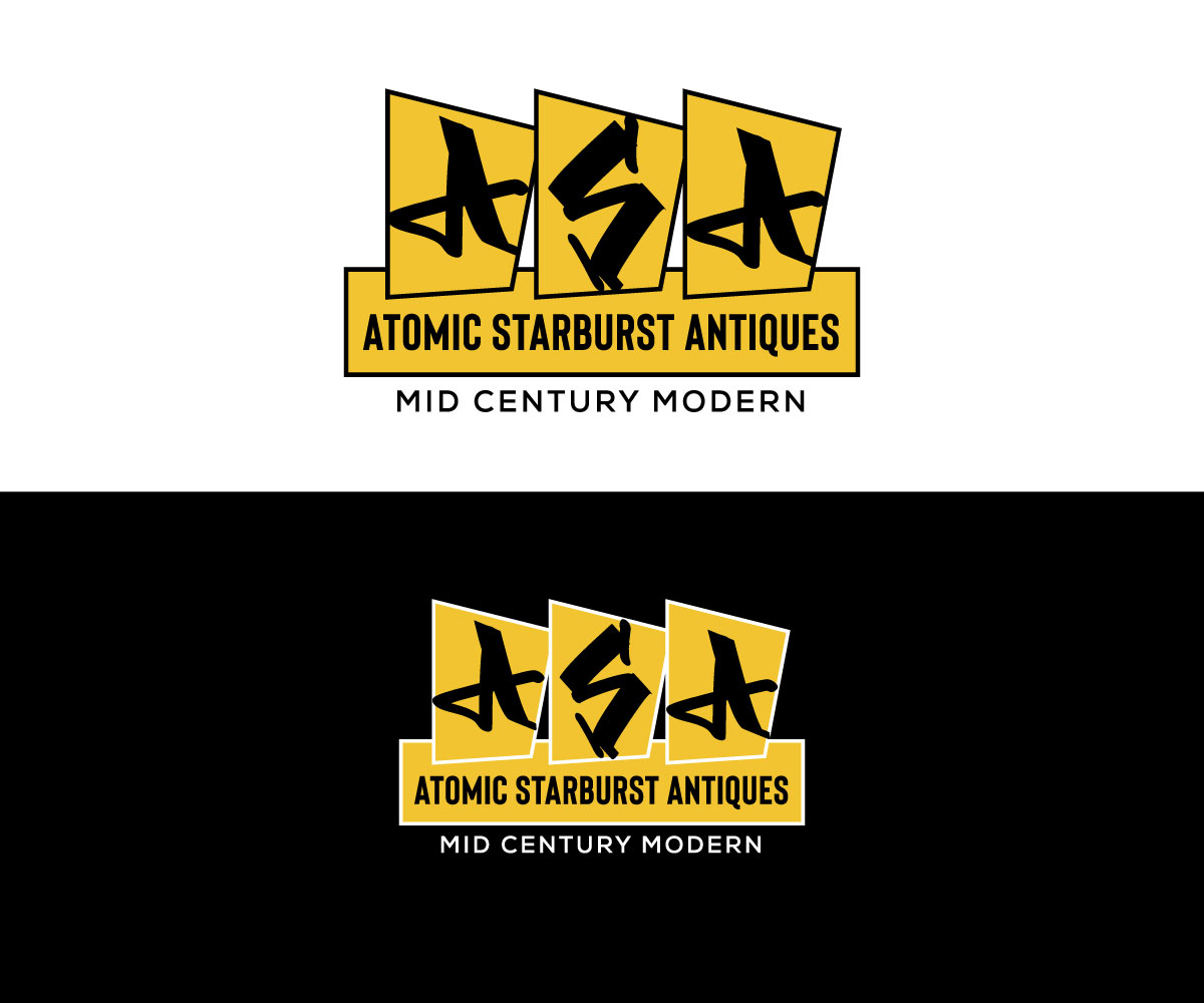 Logo Design by Kavth for Atomic Starburst Antiques LLC | Design #33015326