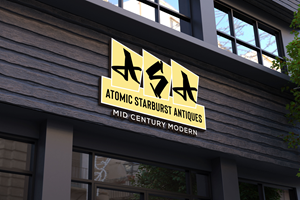 Logo-Design von Kavth für Atomic Starburst Antiques LLC | Design: #33015832