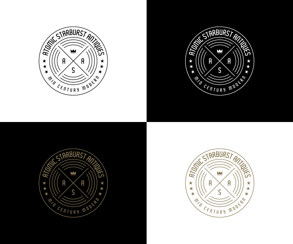 Logo-Design von Nasima 4 für Atomic Starburst Antiques LLC | Design #33011326