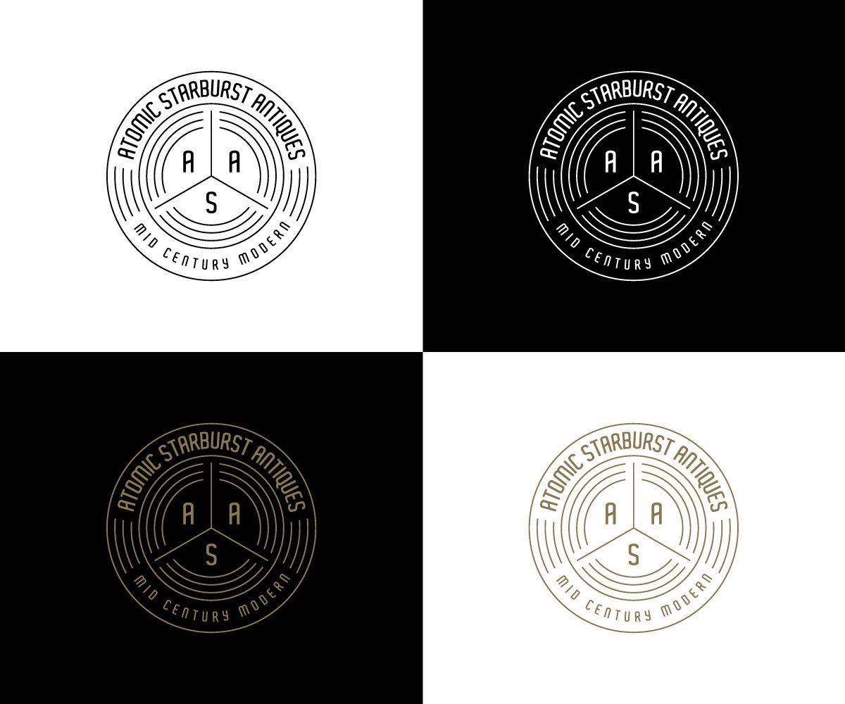 Logo-Design von Nasima 4 für Atomic Starburst Antiques LLC | Design #33011327
