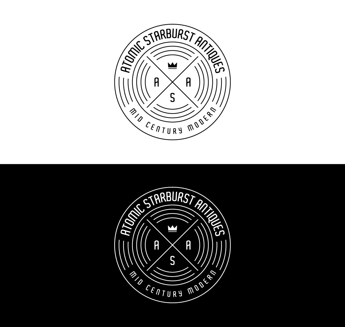 Logo-Design von Nasima 4 für Atomic Starburst Antiques LLC | Design #33011328