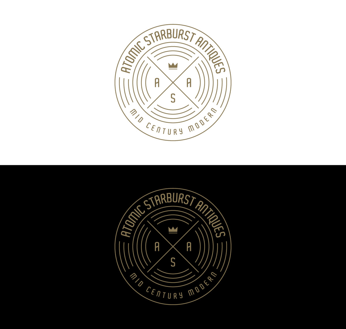 Logo-Design von Nasima 4 für Atomic Starburst Antiques LLC | Design #33011352