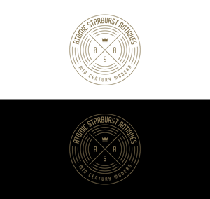 Logo-Design von Nasima 4 für Atomic Starburst Antiques LLC | Design: #33011352