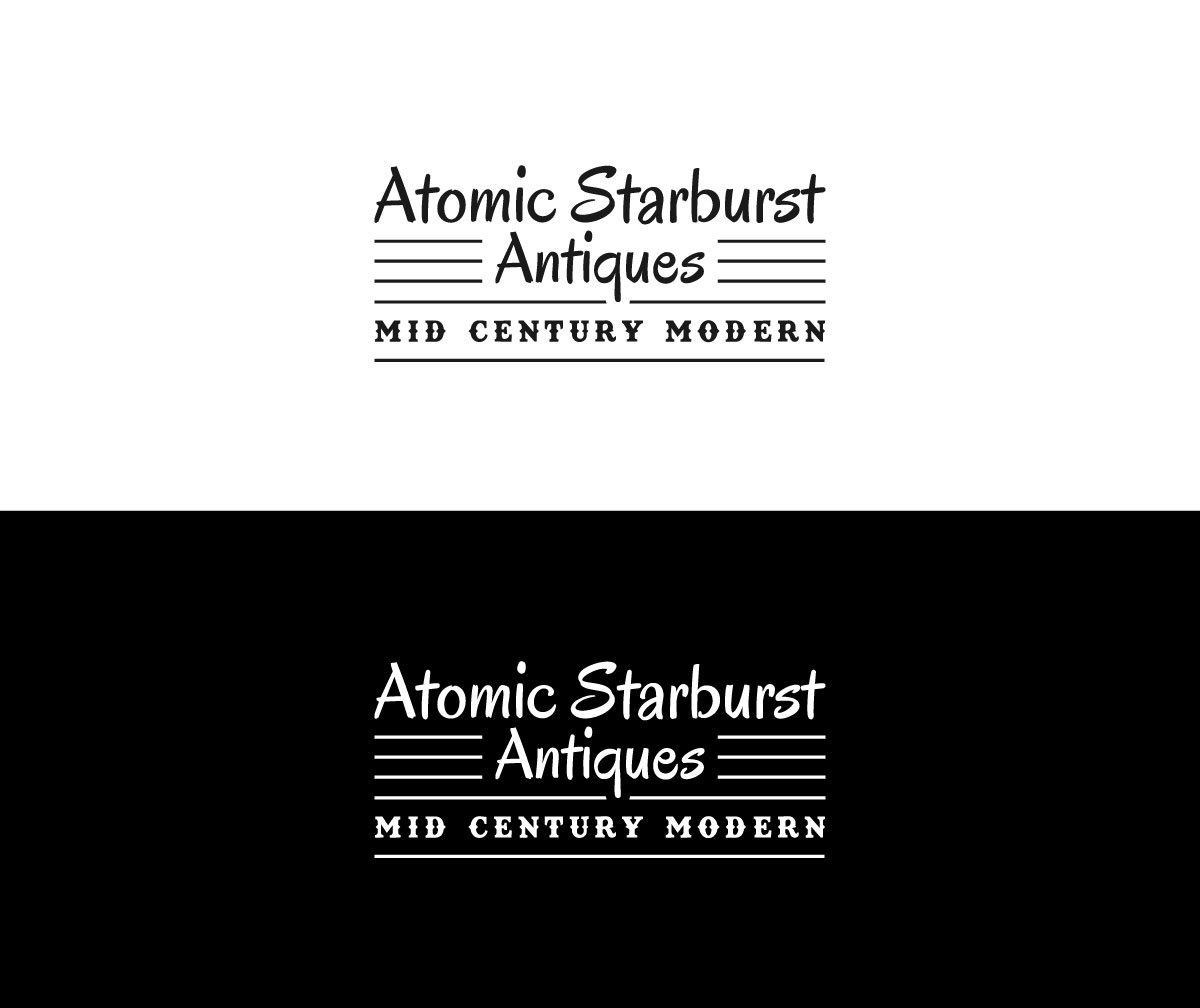 Logo-Design von Nasima 4 für Atomic Starburst Antiques LLC | Design #33011562