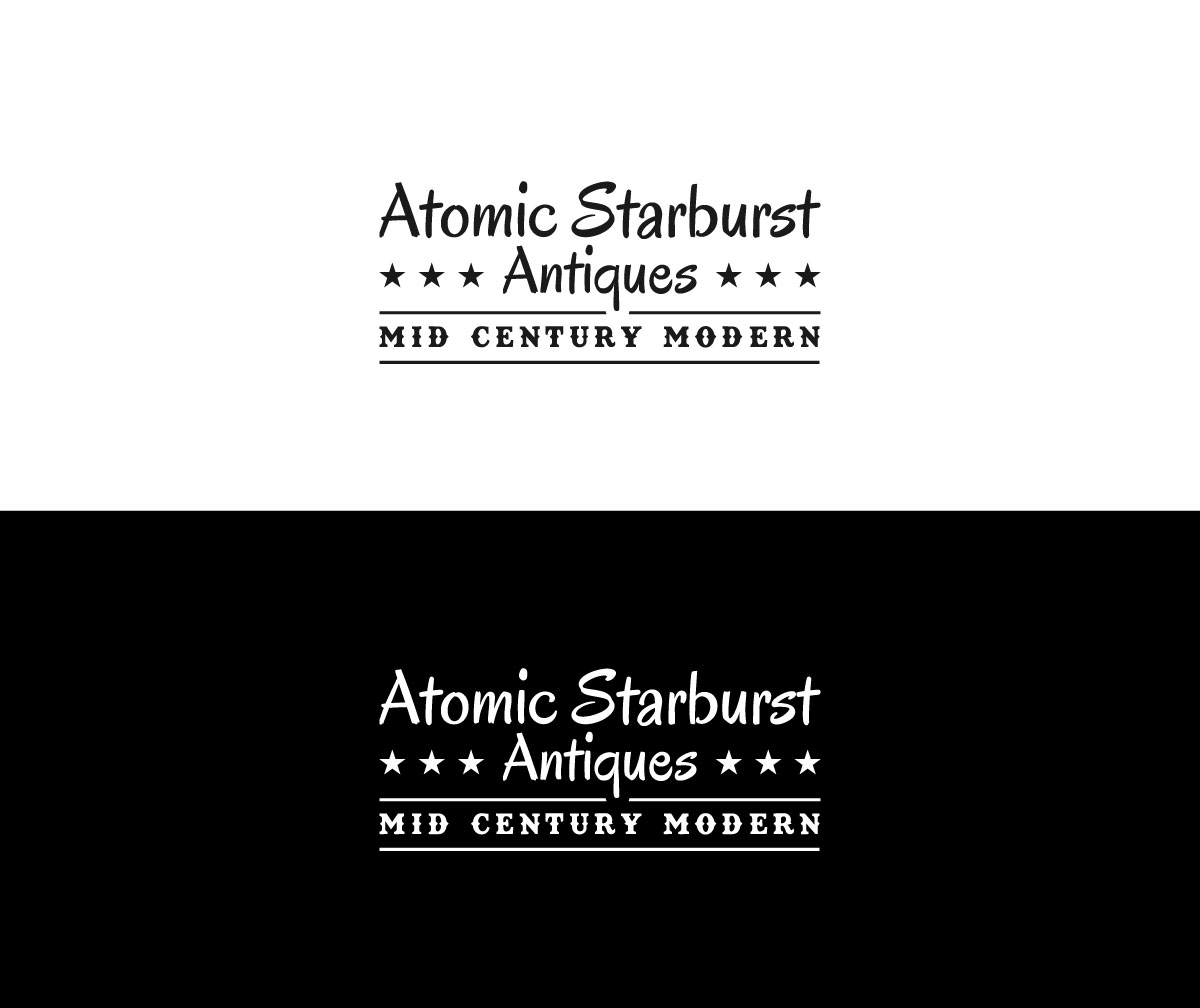 Logo-Design von Nasima 4 für Atomic Starburst Antiques LLC | Design #33011565