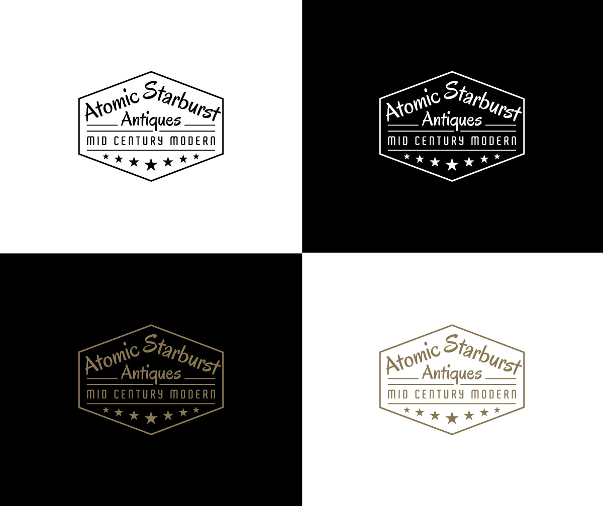 Logo-Design von Nasima 4 für Atomic Starburst Antiques LLC | Design #33011593