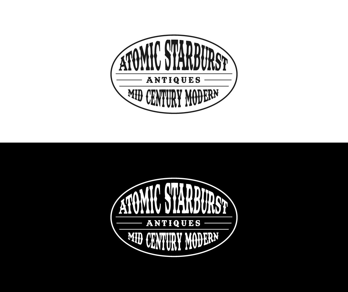 Logo-Design von Nasima 4 für Atomic Starburst Antiques LLC | Design #33011746