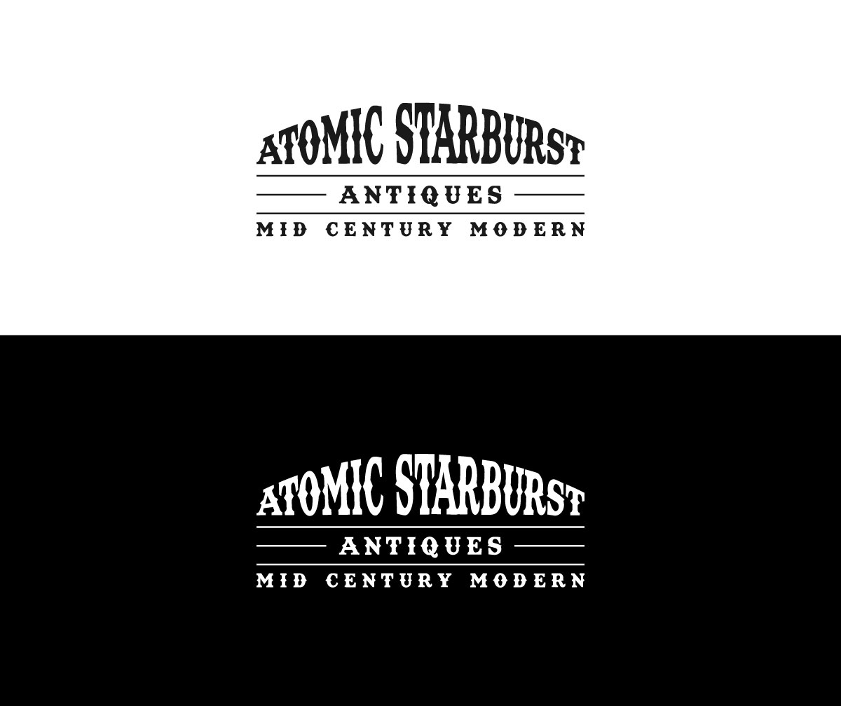 Logo-Design von Nasima 4 für Atomic Starburst Antiques LLC | Design #33011812