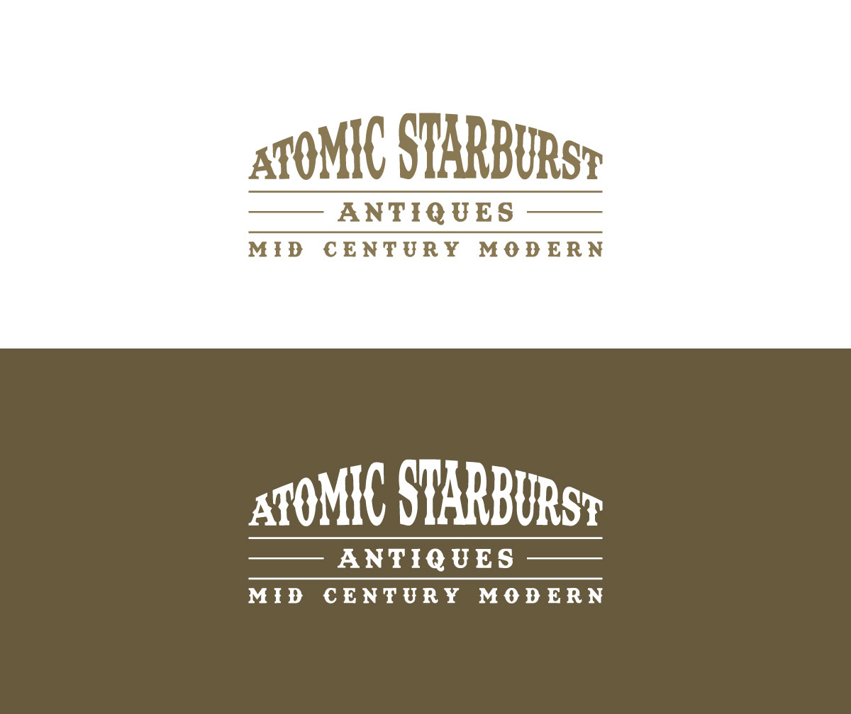 Logo-Design von Nasima 4 für Atomic Starburst Antiques LLC | Design #33011813