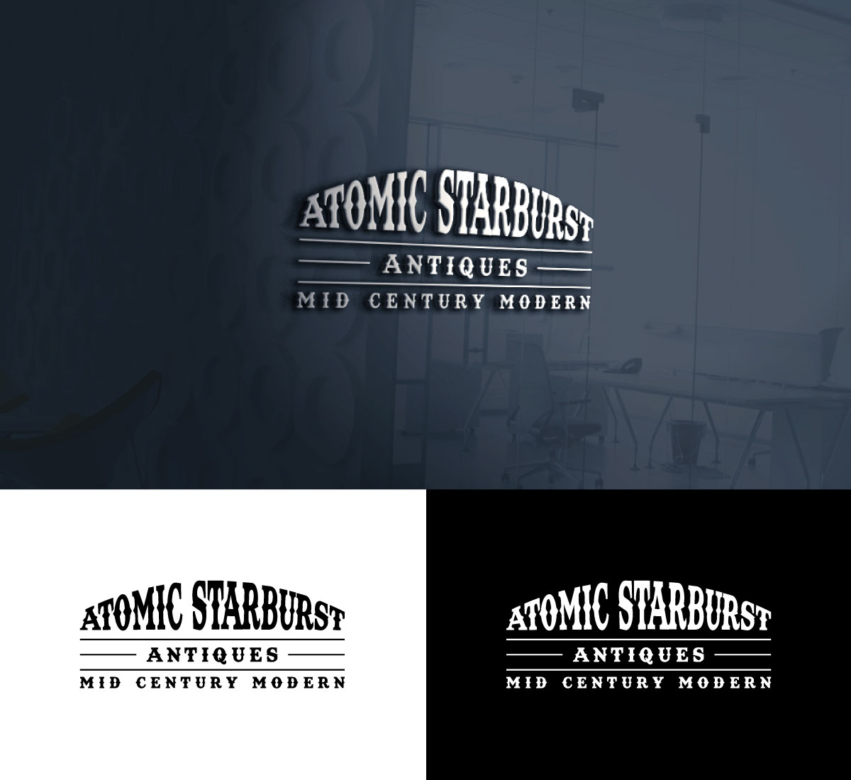 Diseño de Logo por Nasima 4 para Atomic Starburst Antiques LLC | Diseño #33011816