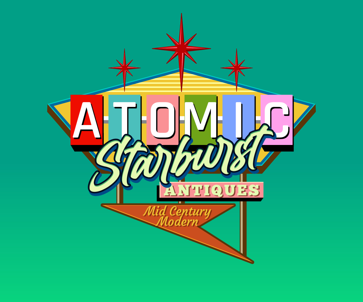 Logo-Design von Paint-Tools für Atomic Starburst Antiques LLC | Design #32998467