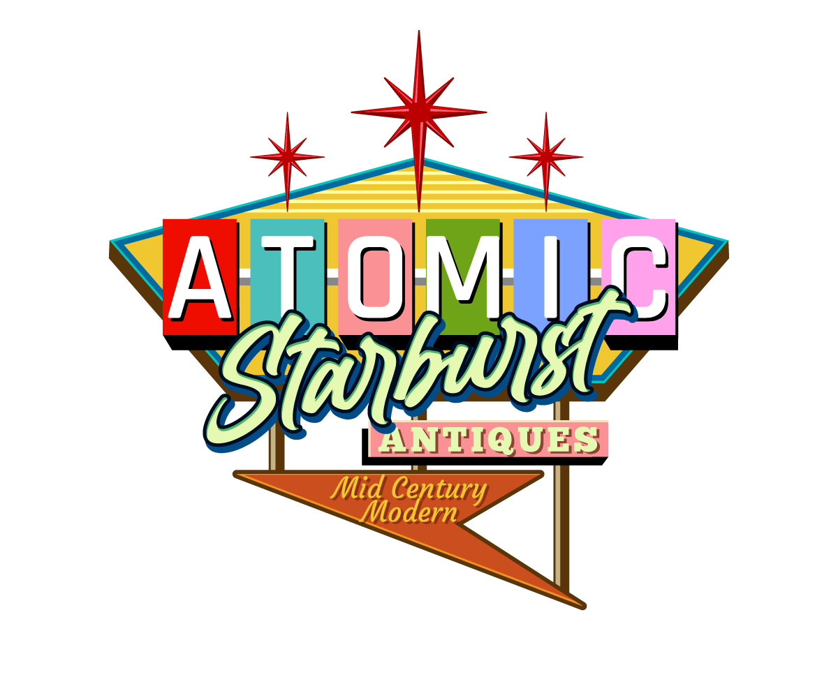 Logo-Design von Paint-Tools für Atomic Starburst Antiques LLC | Design #33120856