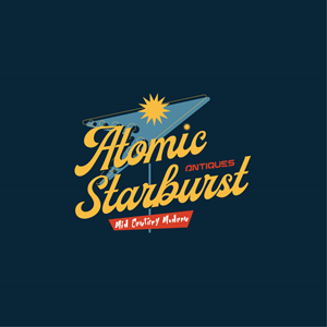 Logo-Design von Nida Owais für Atomic Starburst Antiques LLC | Design: #33035949
