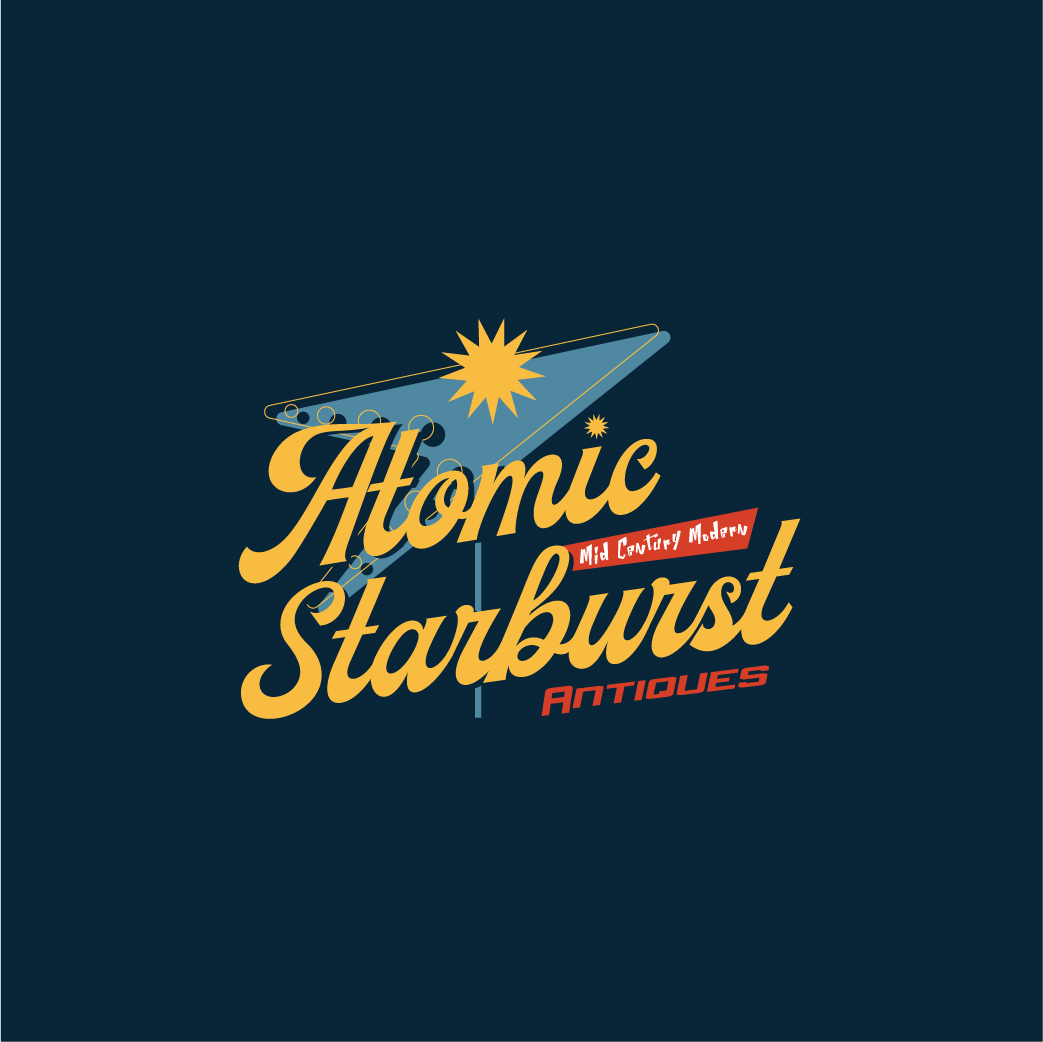 Logo-Design von Nida Owais für Atomic Starburst Antiques LLC | Design #33035954