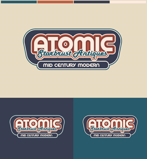 Logo Design by zero creative for Atomic Starburst Antiques LLC | Design: #32988309