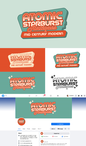 Design de Logo par zero creative pour Atomic Starburst Antiques LLC | Design #32990673