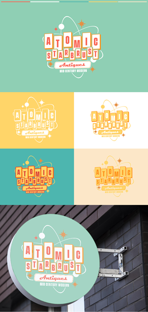 Design de Logo par zero creative pour Atomic Starburst Antiques LLC | Design #32998424