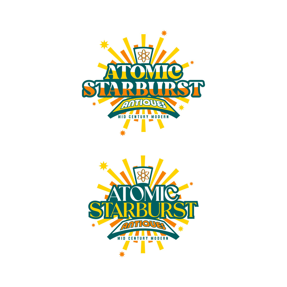 Logo-Design von chris Ray für Atomic Starburst Antiques LLC | Design #32997304
