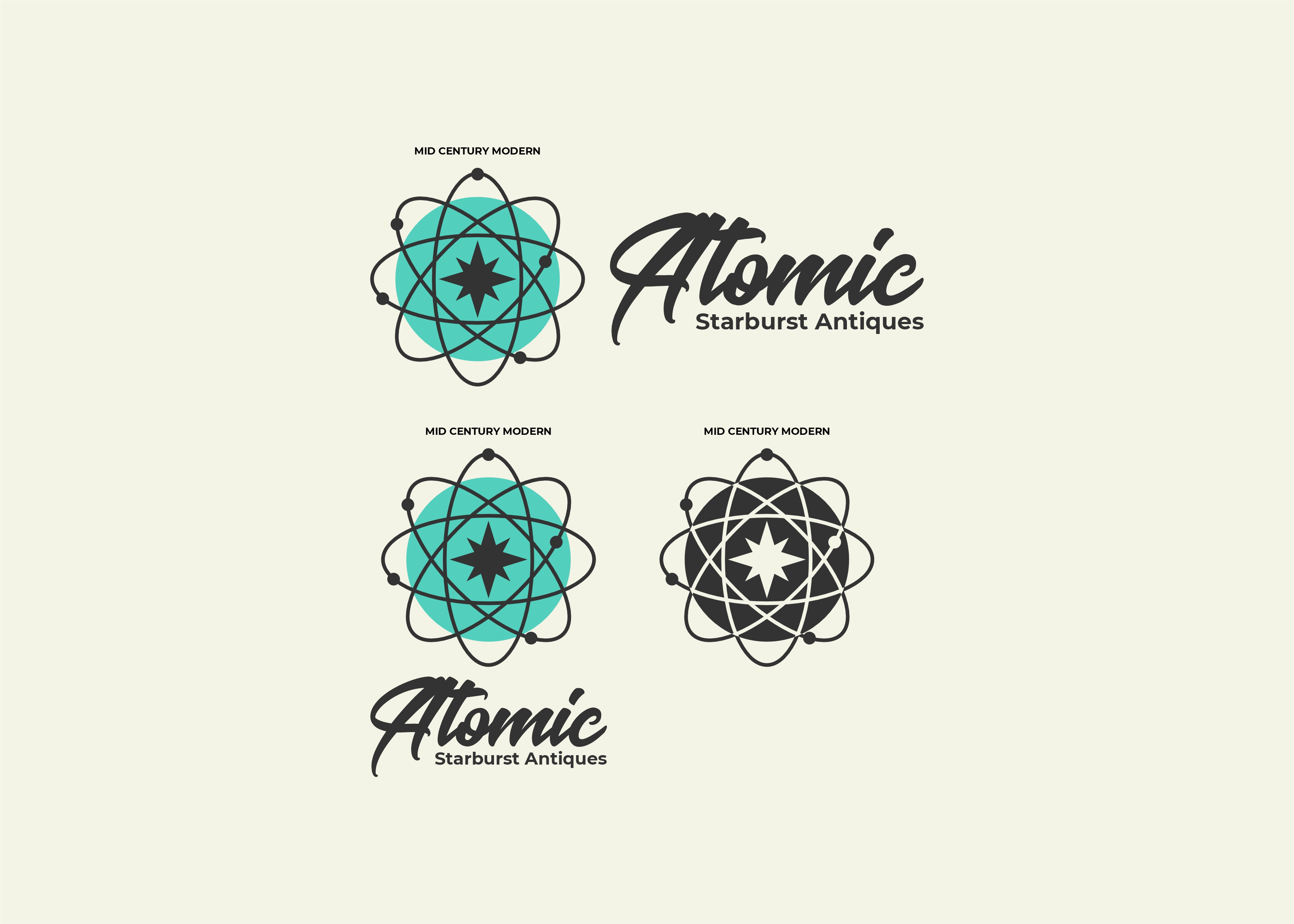Logo-Design von 37arts für Atomic Starburst Antiques LLC | Design #33000796