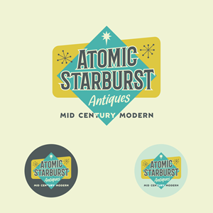 Design de Logo par McFadden Design pour Atomic Starburst Antiques LLC | Design : #33002421