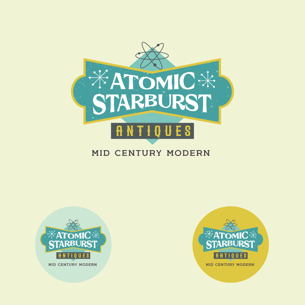 Logo Design by McFadden Design for Atomic Starburst Antiques LLC | Design #33022110