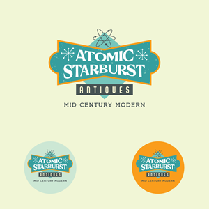 Logo-Design von McFadden Design für Atomic Starburst Antiques LLC | Design: #33024981