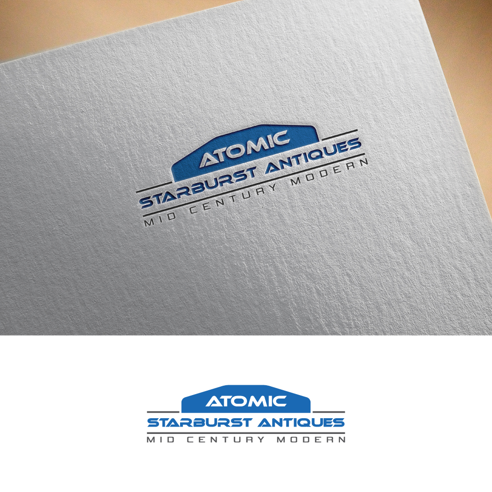 Logo-Design von Visionarydexiner für Atomic Starburst Antiques LLC | Design #32998346