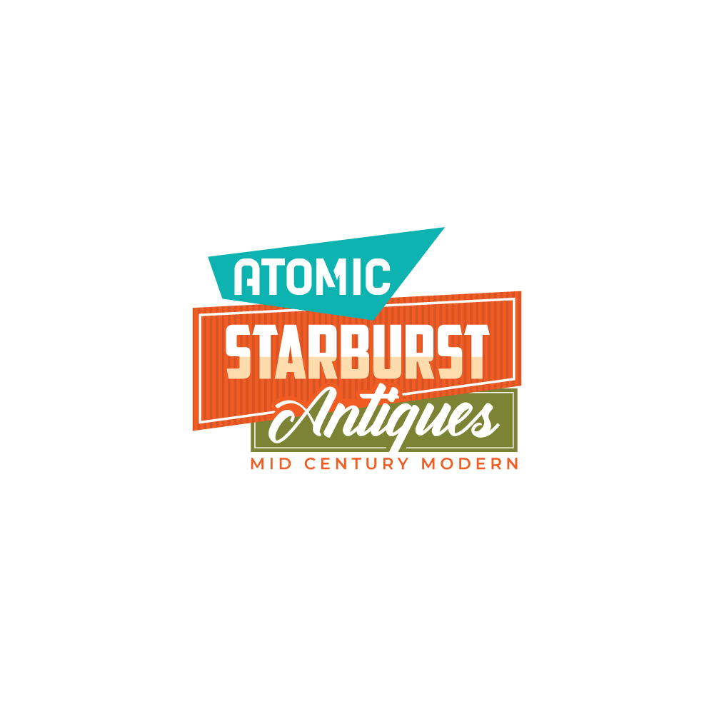 Logo Design by YourLogoMaster for Atomic Starburst Antiques LLC | Design #32998000