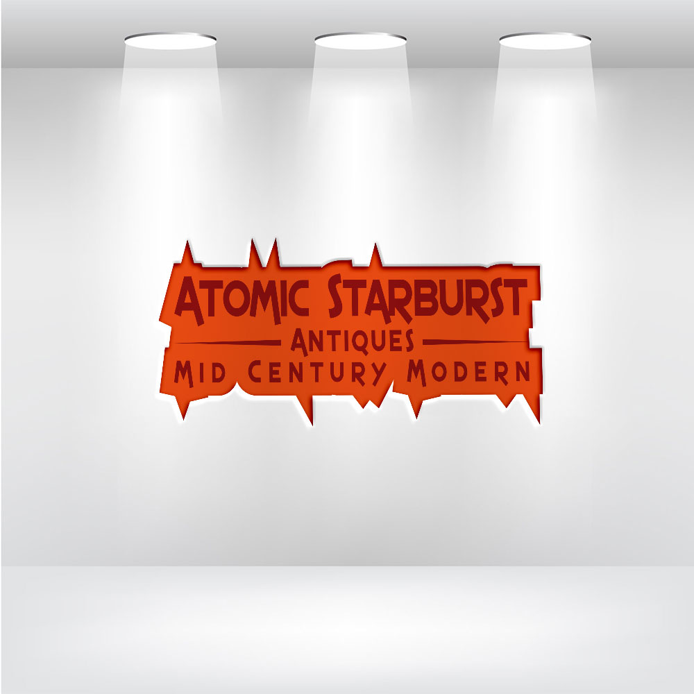 Logo Design by Ahnaf Labib for Atomic Starburst Antiques LLC | Design #33003268