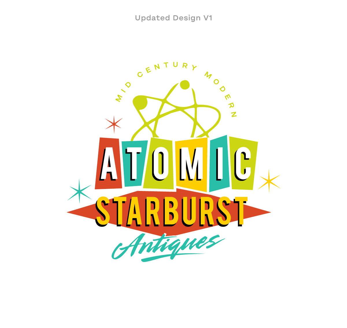 Logo Design by apik. for Atomic Starburst Antiques LLC | Design #33072333