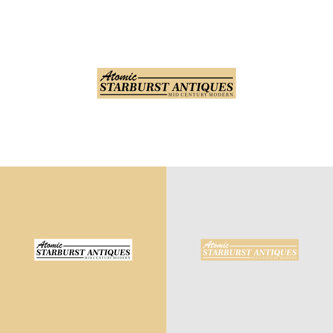 Logo-Design von ni9 für Atomic Starburst Antiques LLC | Design #33018397