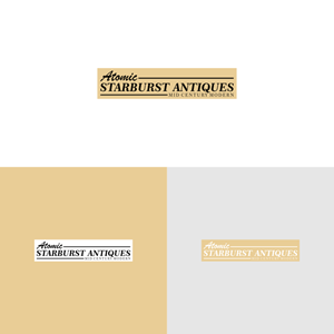 Logo Design by ni9 for Atomic Starburst Antiques LLC | Design: #33018397