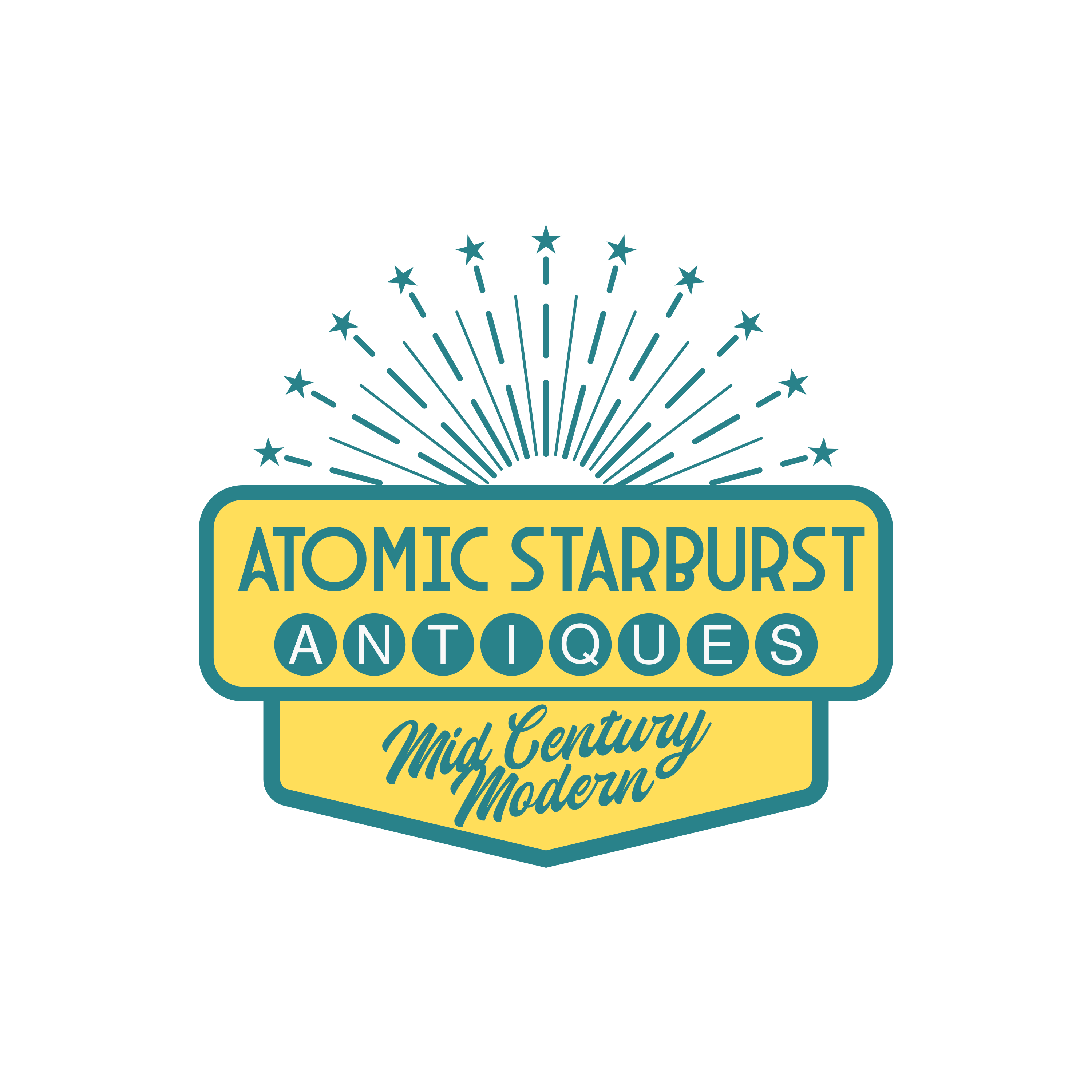 Logo Design by SeptiyanQomarudin for Atomic Starburst Antiques LLC | Design #33007986