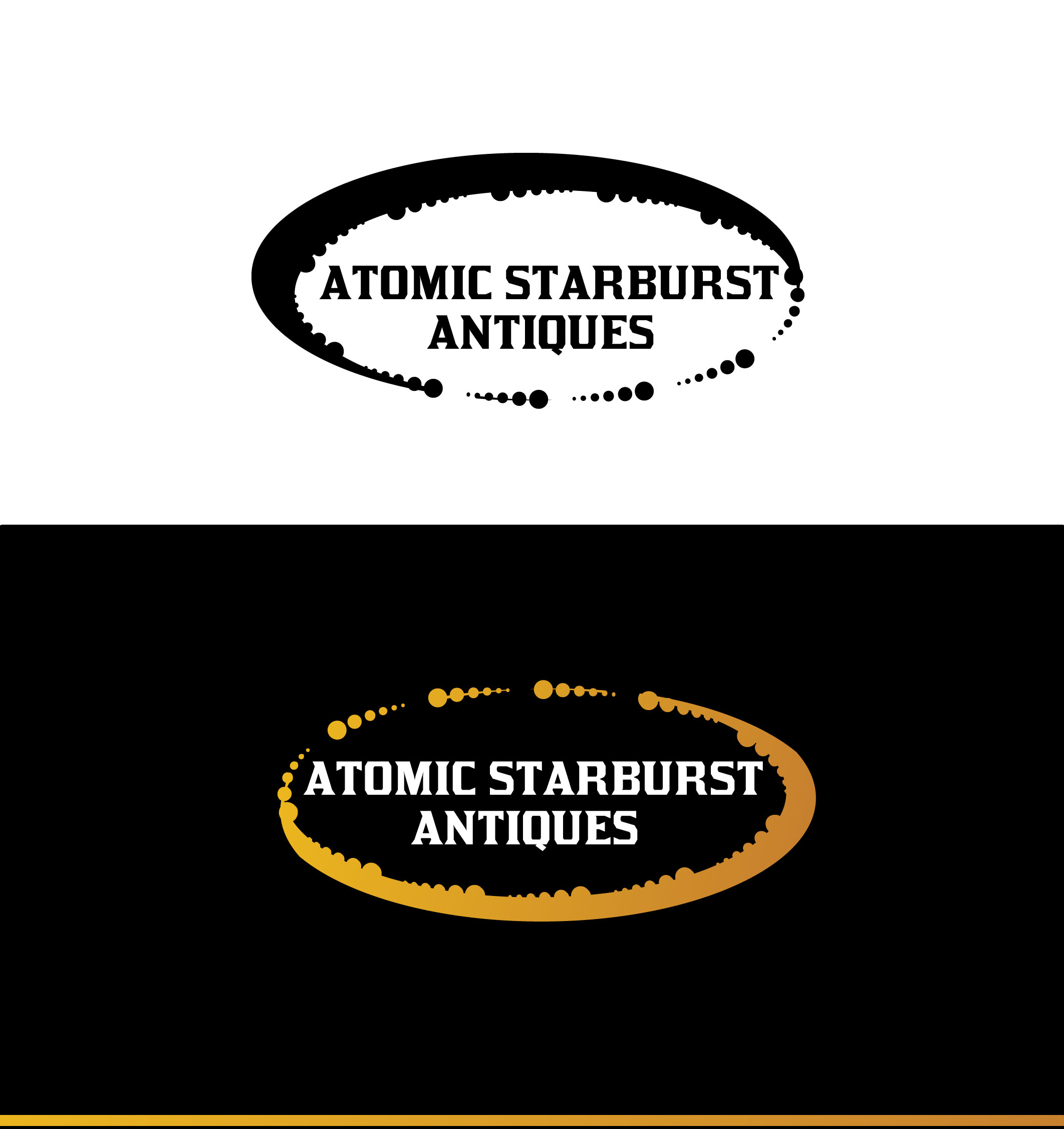 Logo-Design von Art_lv für Atomic Starburst Antiques LLC | Design #33007168