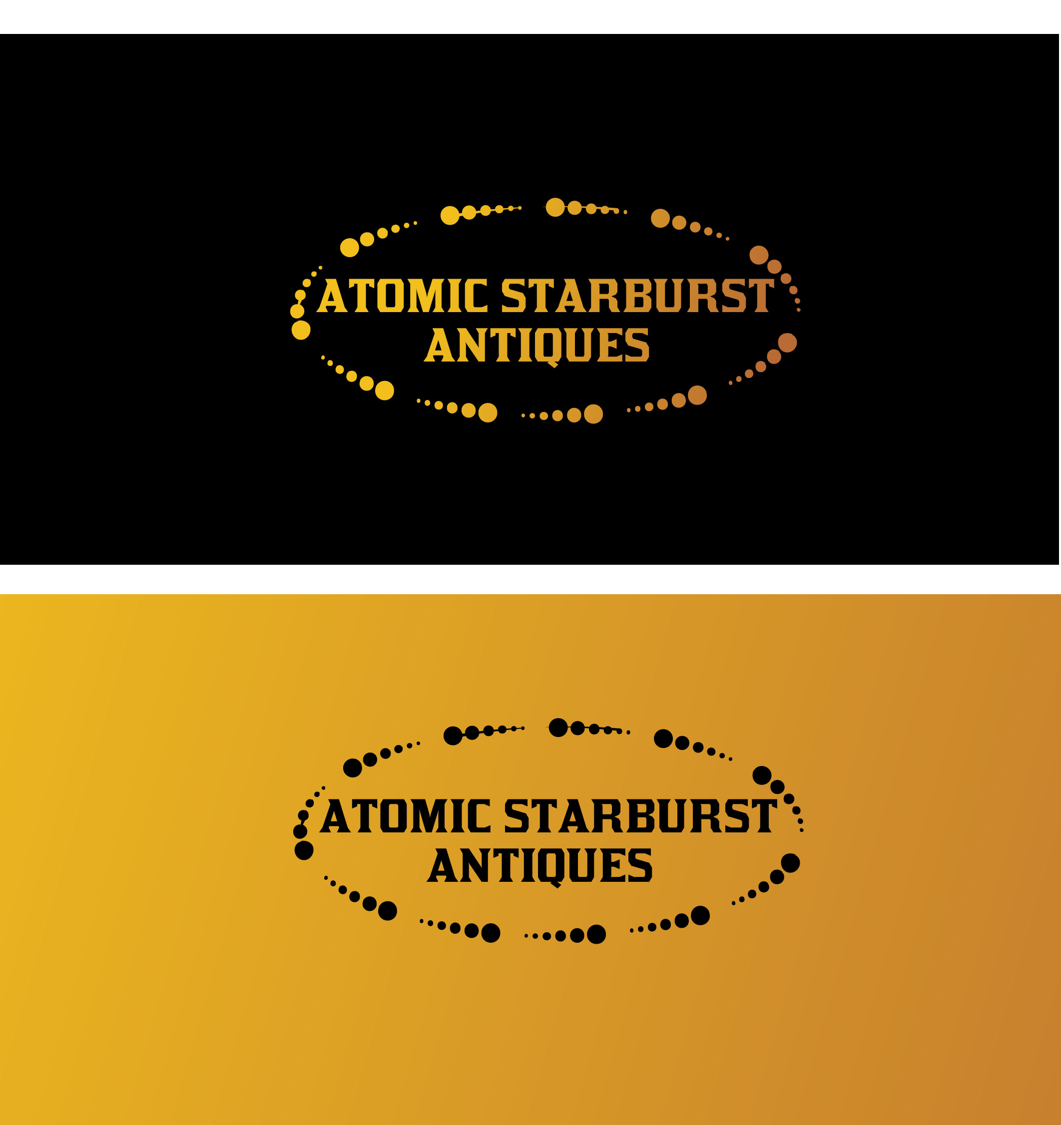Logo-Design von Art_lv für Atomic Starburst Antiques LLC | Design #33007174