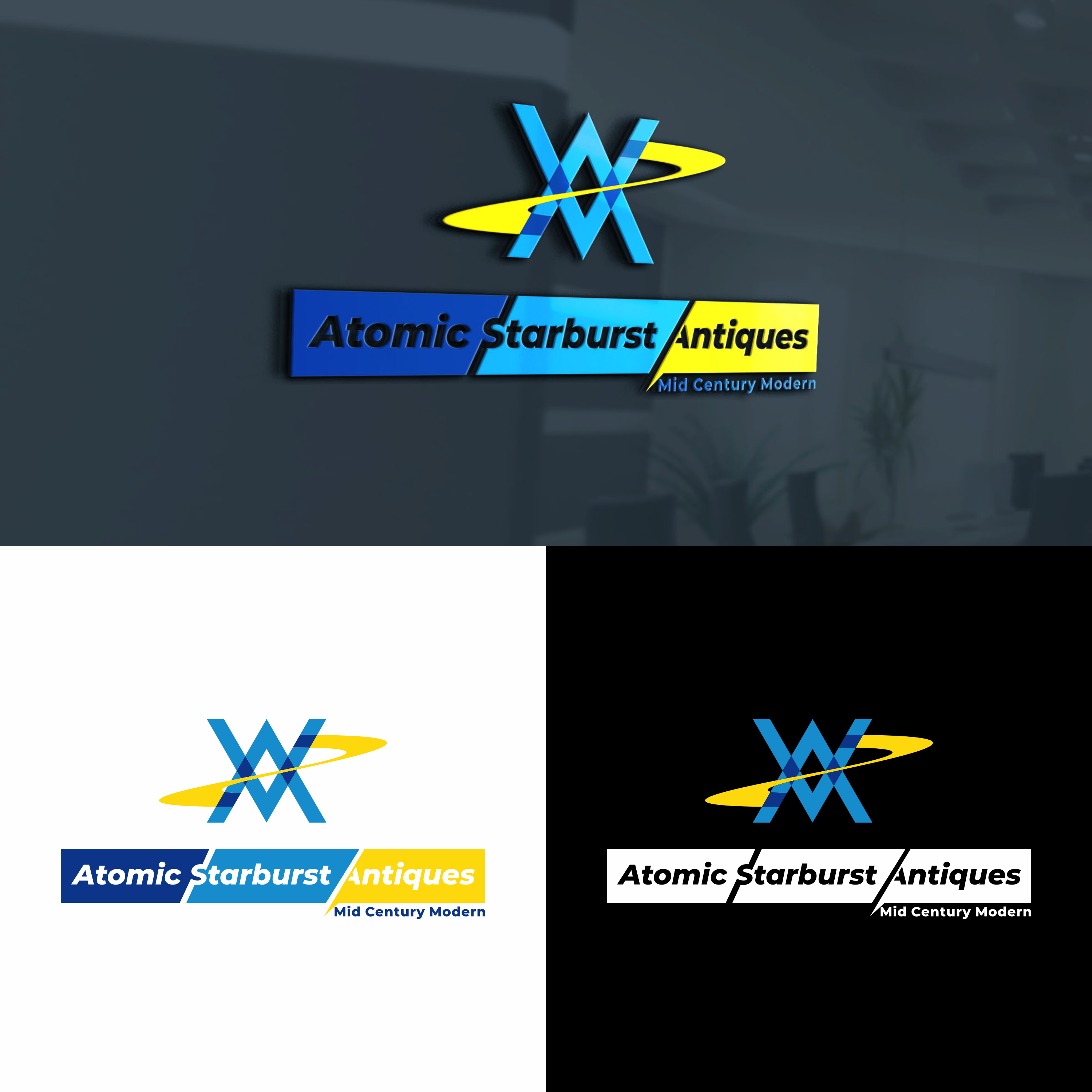 Logo Design by arillingga for Atomic Starburst Antiques LLC | Design #32991191