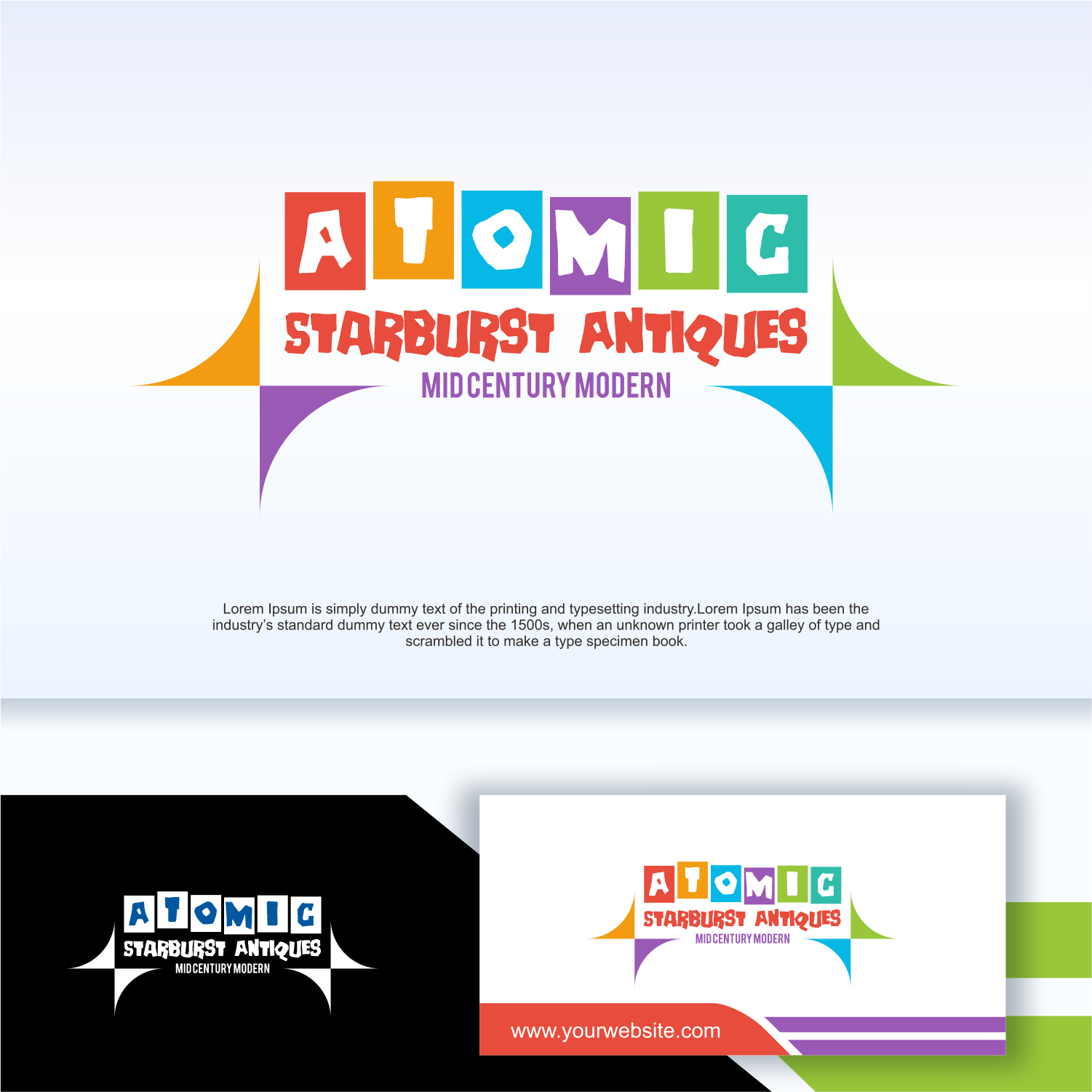 Diseño de Logo por Apache Kretek para Atomic Starburst Antiques LLC | Diseño #33000699