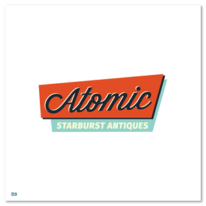 Logo-Design von Sujit Banerjee für Atomic Starburst Antiques LLC | Design: #32993649