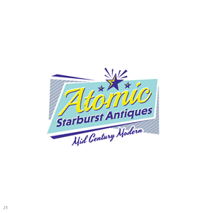 Logo-Design von Sujit Banerjee für Atomic Starburst Antiques LLC | Design: #32993651