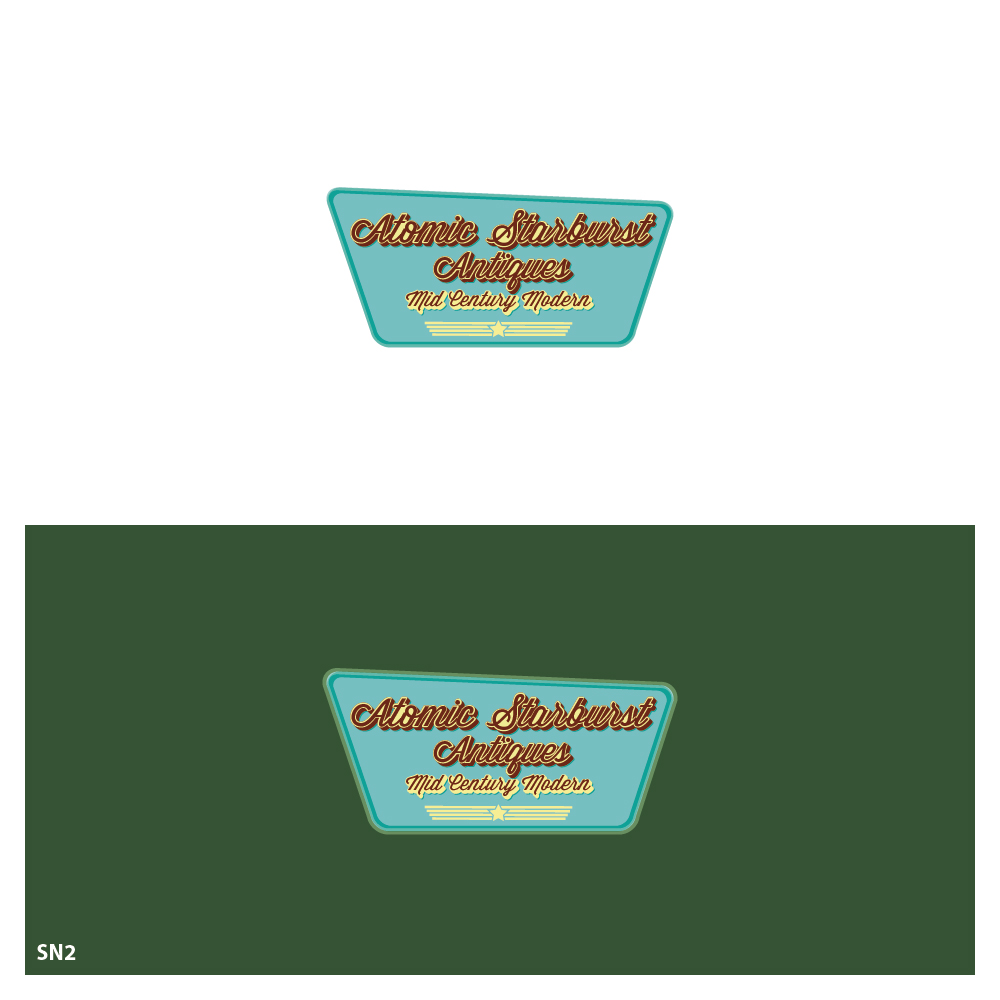 Logo Design by Sujit Banerjee for Atomic Starburst Antiques LLC | Design #32993652