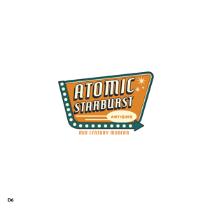 Logo-Design von Sujit Banerjee für Atomic Starburst Antiques LLC | Design: #33015029