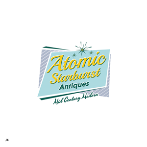 Logo-Design von Sujit Banerjee für Atomic Starburst Antiques LLC | Design: #33015035
