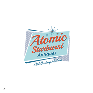 Logo-Design von Sujit Banerjee für Atomic Starburst Antiques LLC | Design: #33015036