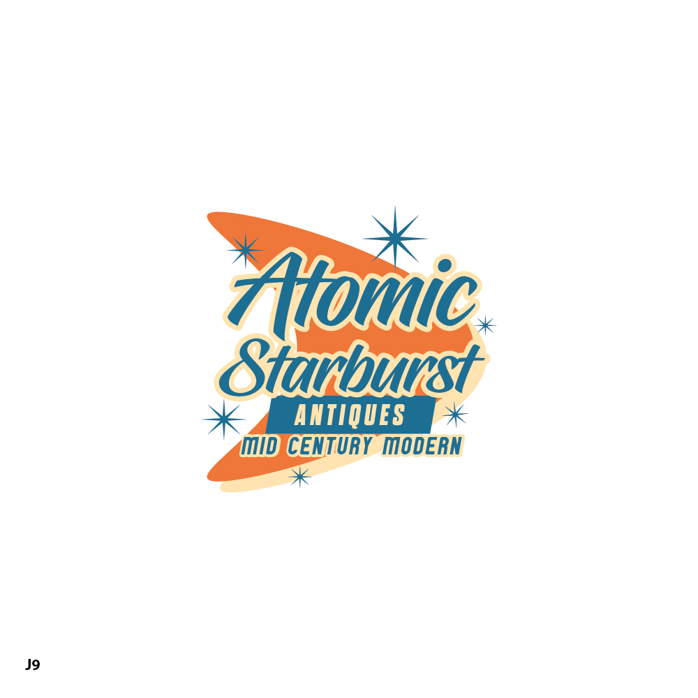 Logo-Design von Sujit Banerjee für Atomic Starburst Antiques LLC | Design #33075357