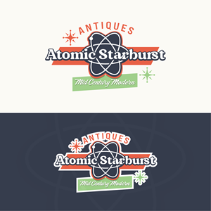 Logo Design by The Lion Studios for Atomic Starburst Antiques LLC | Design: #32985401