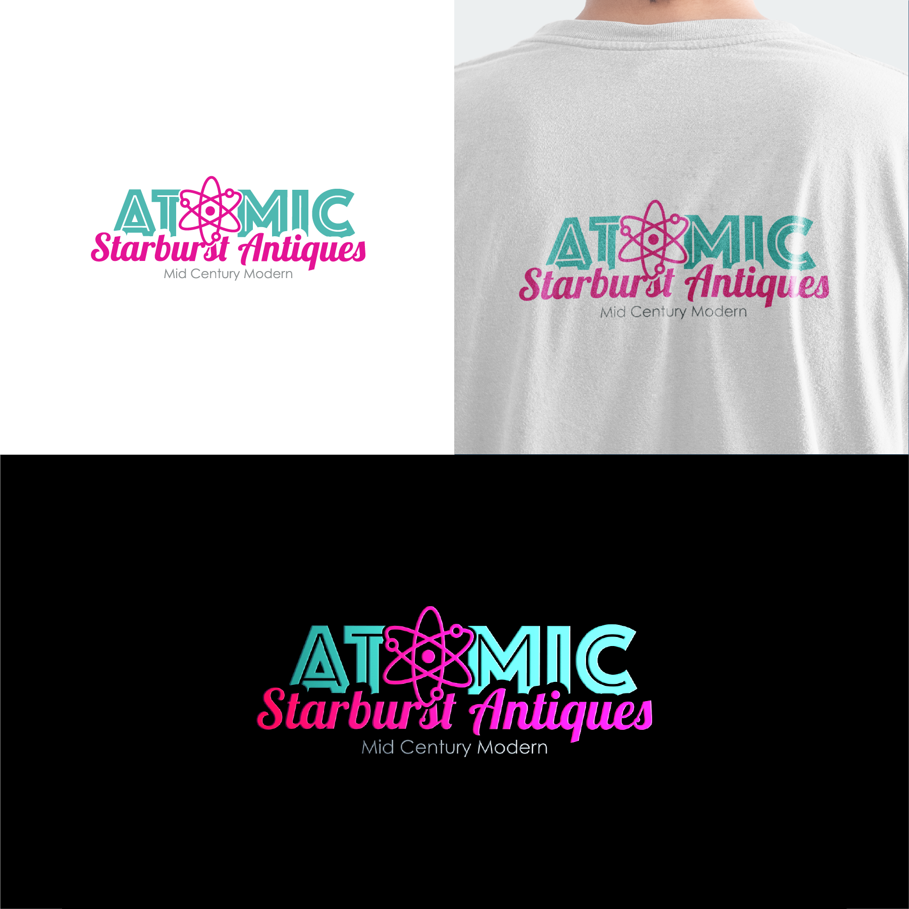Logo Design by The Lion Studios for Atomic Starburst Antiques LLC | Design #32985646