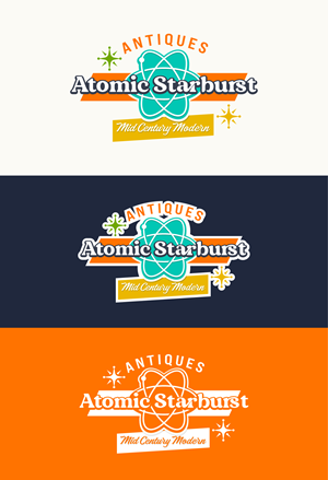 Logo Design by The Lion Studios for Atomic Starburst Antiques LLC | Design: #32998806